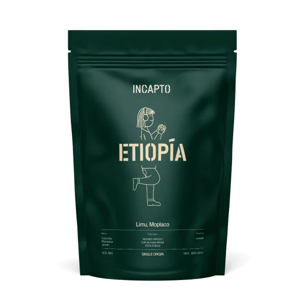 Café en grano Etiopía